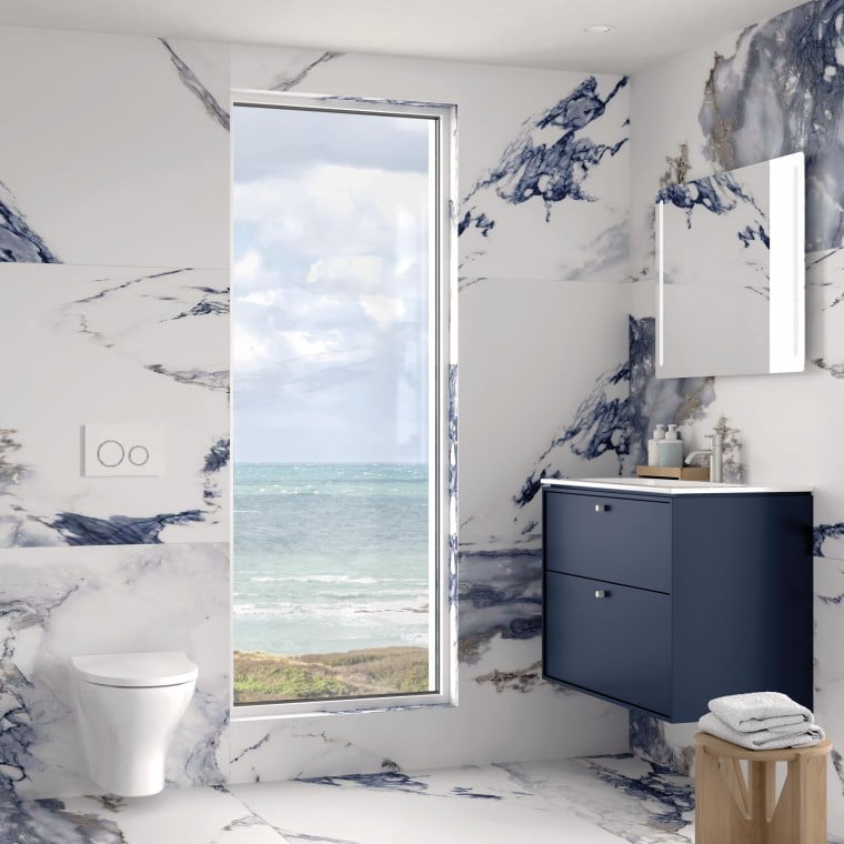 Innblástur og hugmyndir fyrir salerni og baðherbergi