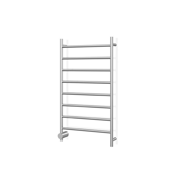 Handklæðaofn rafmagns Króm 90x50 Timer Vinstri