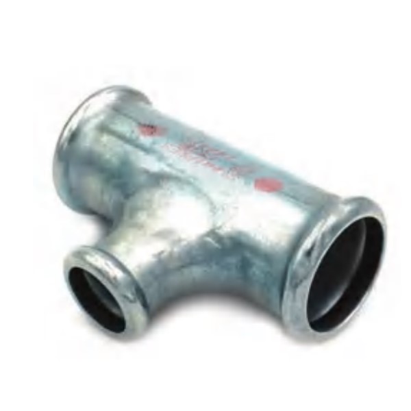 Té 35x28x35 galv Steelpres