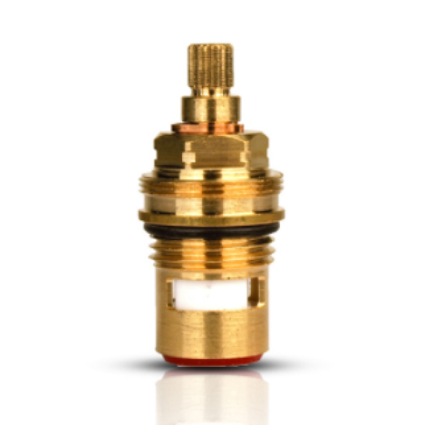 Demm spindill 1/2" Ceramic Left - Rauður