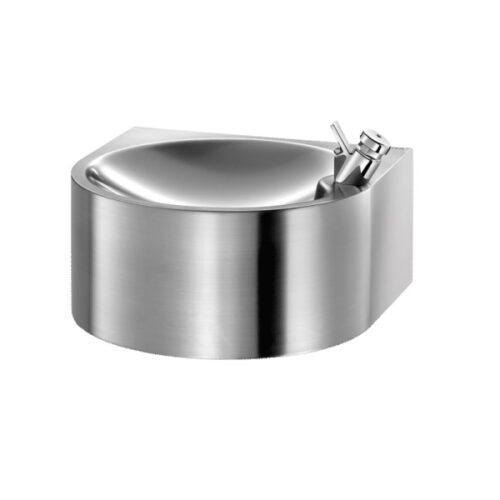 Delabie Drykkjarfontur stál á vegg