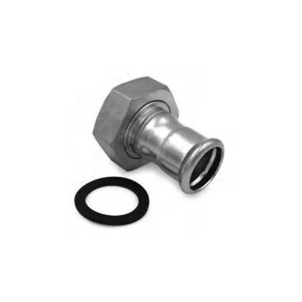 Unionpartur 54x2"3/8Inox 316