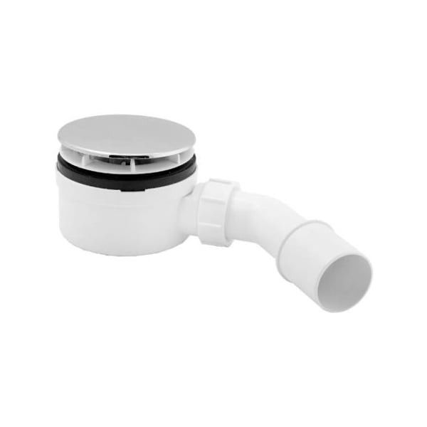 Botnventill 90mm í sturtub.