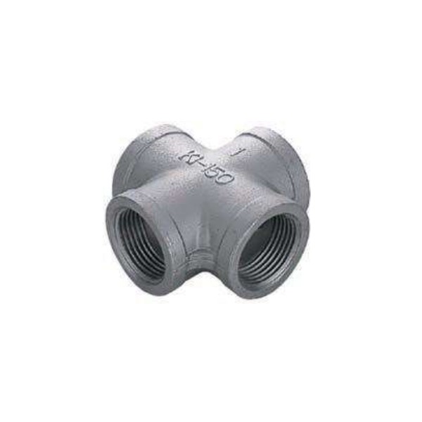 Kross 3/8" skrúfað ryðftítt