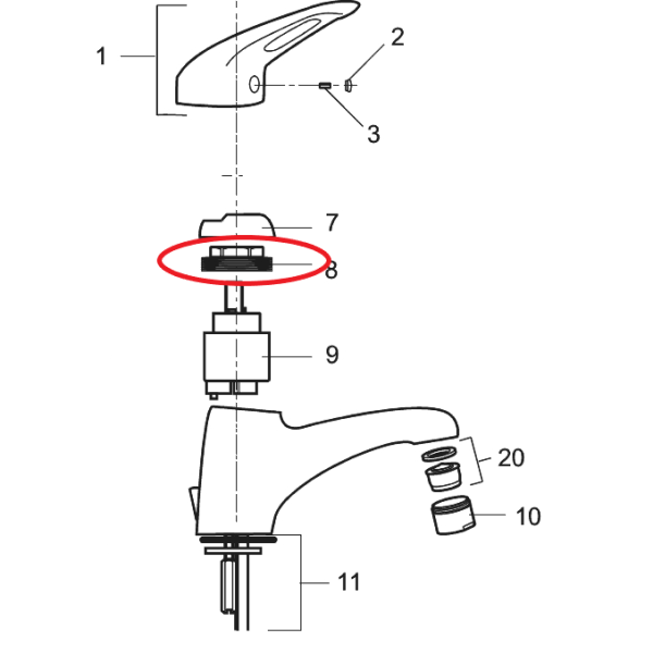 CERA festing fyrir handl.spólu
