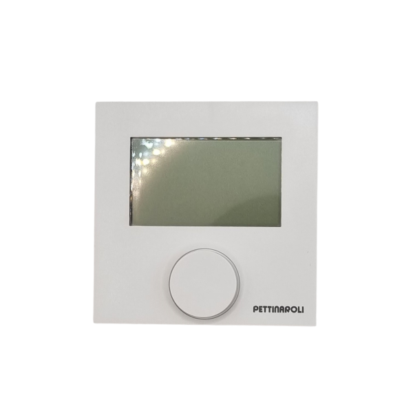 Vegghitastillir þráðl Alpha Nýr m/ skjá HVÍTUR