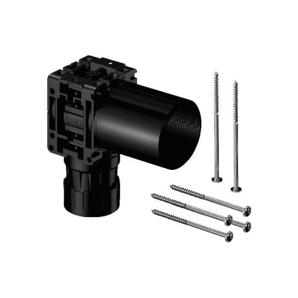 Q&E Veggdós einf. 20x1/2"