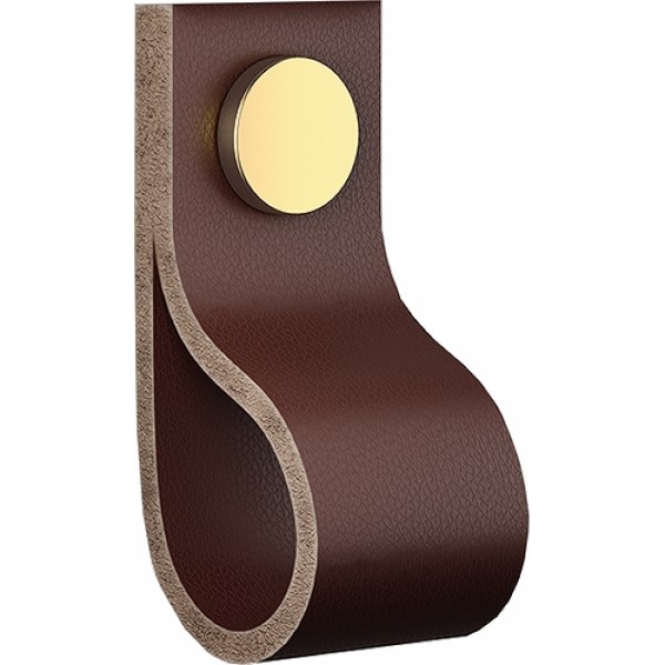 IFÖ handfang f.Sense leður dökk brúnt