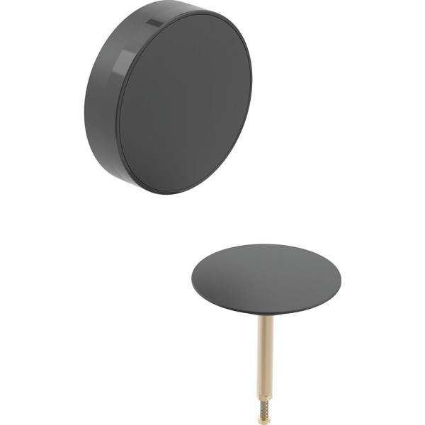 Ytri hluti á lyftitappasett SPLIT - MATT SVART