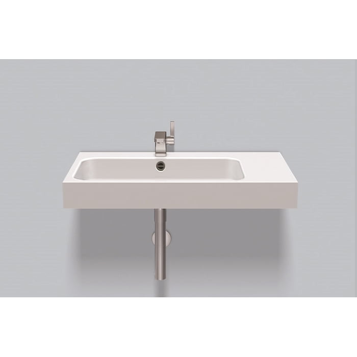 Stálhandlaug hvít WT.SR800H.L