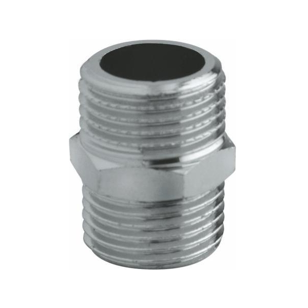 Brjóstnippill 1¼" króm