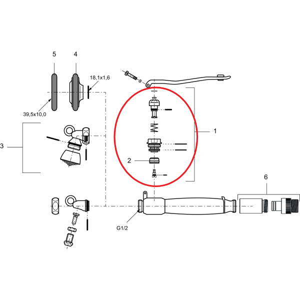 Spindlar f atv.eldh sprautu
