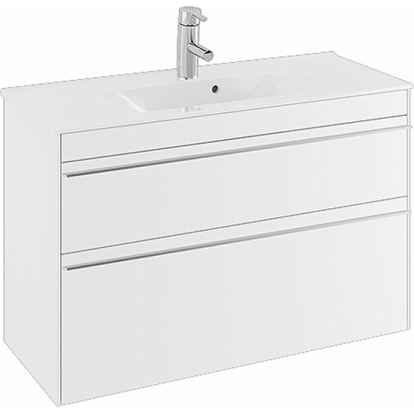 IFÖ Sense Pro með skúffum SSMP90C innrétt.pakki hvítt