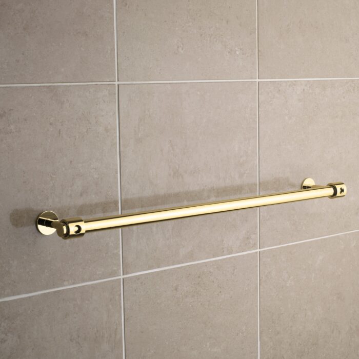 VOLA Handklæðaslá 60cm  NATURAL BRASS