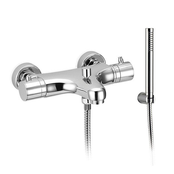 Demm Hitastýrt baðtæki m.handsturtu Króm