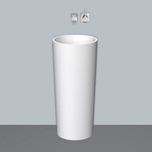 Stálhandlaug hvít WT.RX400.CO