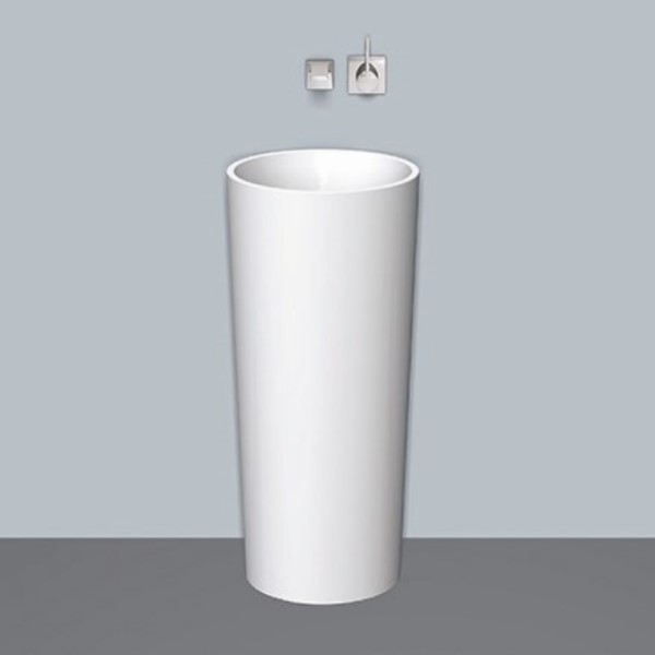 Stálhandlaug hvít WT.RX400.CO