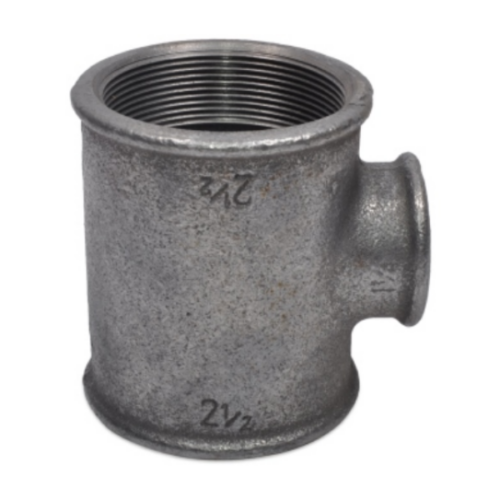 Té ½ x 3/8 x 3/8" svart