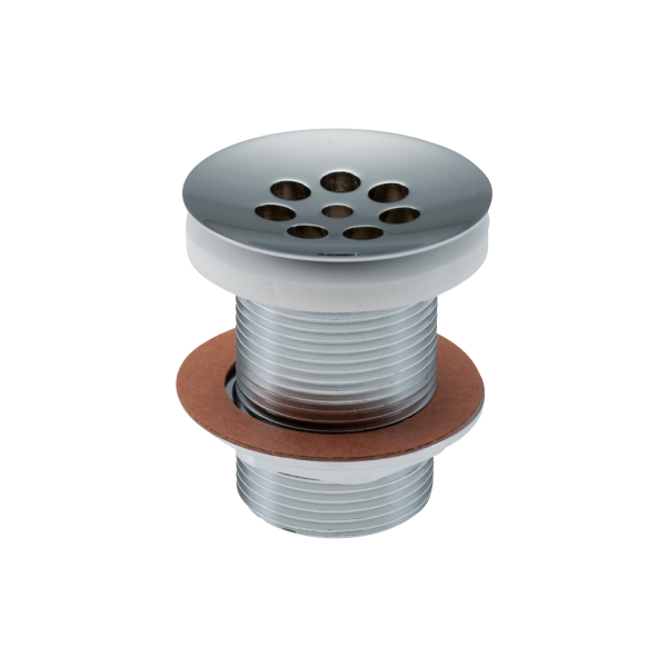 Botnventill króm f. þunna vask