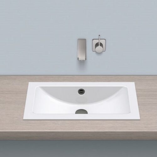 Stálhandlaug hvít EB.R585