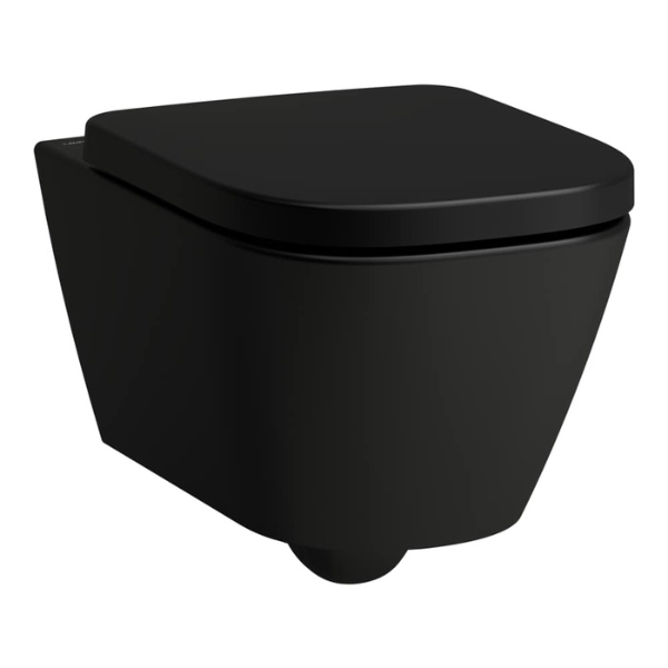 Laufen Wc skál MEDA 54 silent/rimless Matt Svört