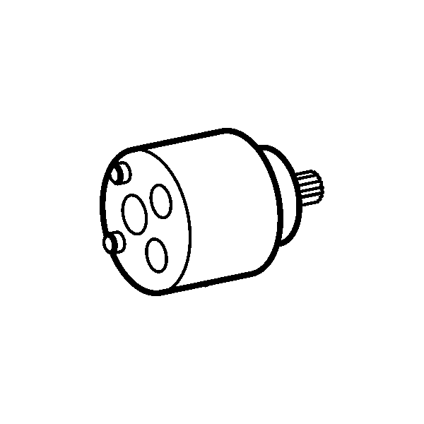 Spindill í Hansa PRISMA sturtutæki