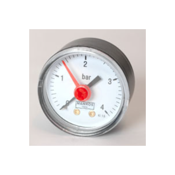 MAN Þrýstimælar 0-16bar niður