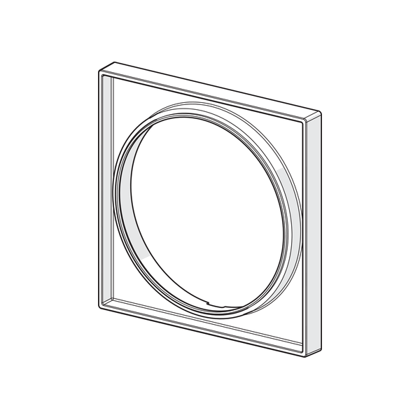 Framlenging f. Hansa BlueBox frontur ferkantaður