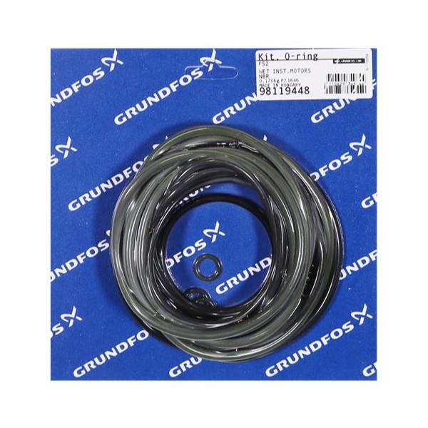 O-hringjasett F52 wet inst. motors