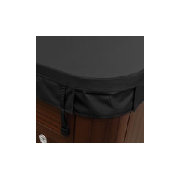 Lok á nuddpotta SUNSTRONG 216x216cm SVART