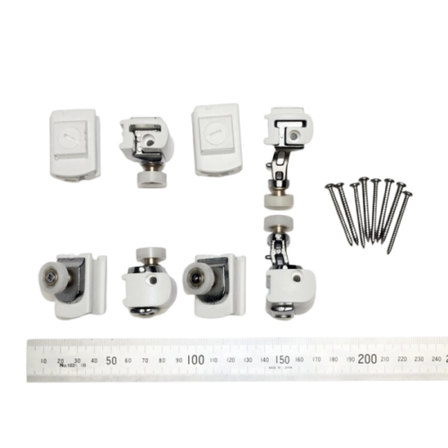 Hjólasett N3D Hægri Hvítt í Macro 3000 & 2003 klefa