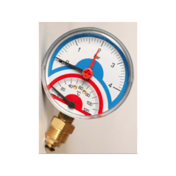 Samb. mælir 0-6 bar120°C niður