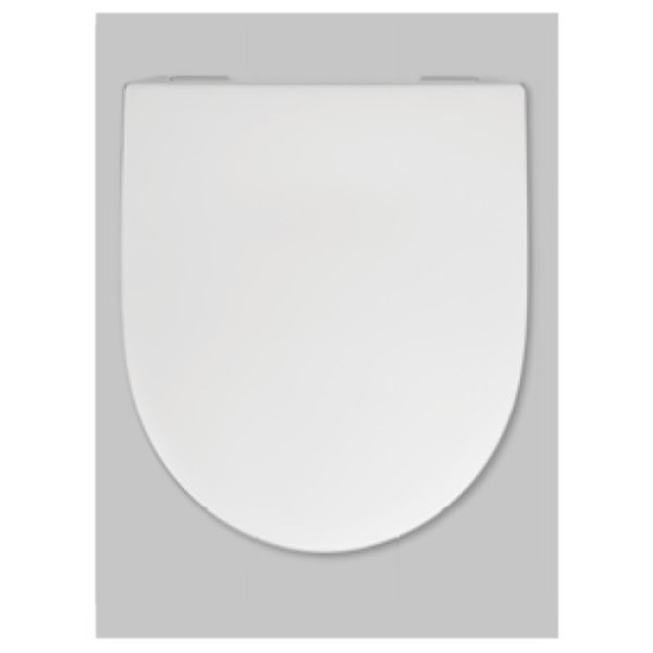 Wc seta Samar slim hvít Soft close