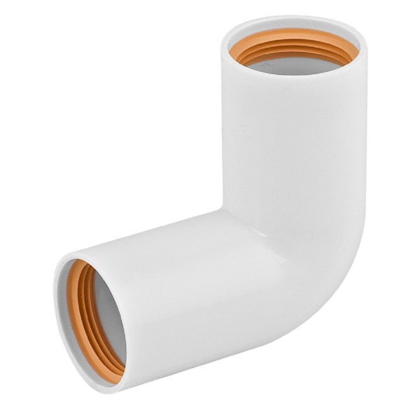 Beygja 90° 50mm hvít