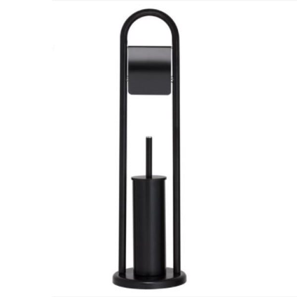 Sealskin frístandandi rúlluh./WC bursti, svart