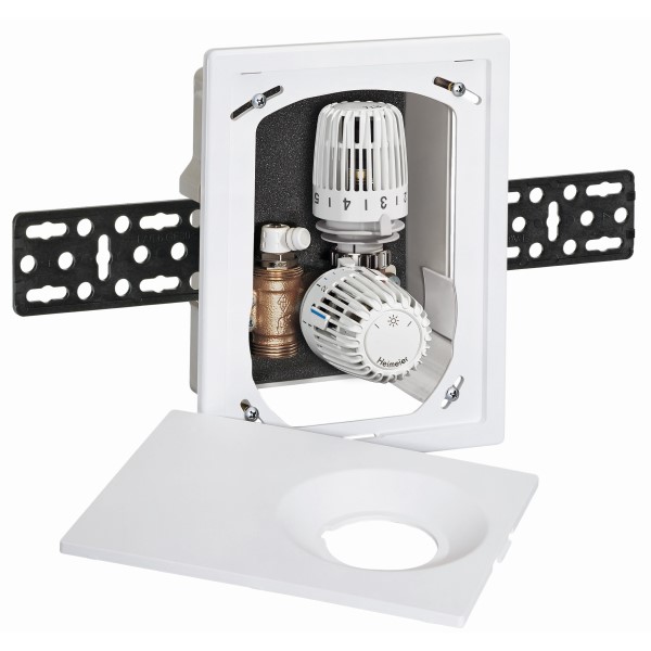 Veggkassi túr+retúr hvítt