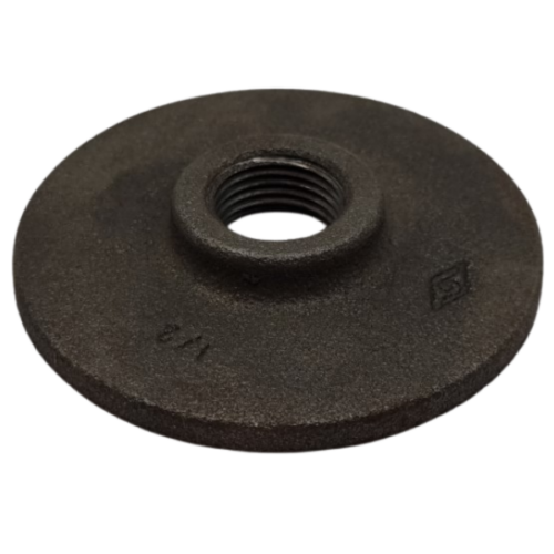 Flangsar snittaðir 1"