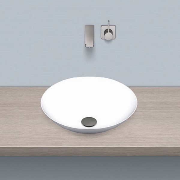 Stálhandlaug Hvít SB.K450.GS