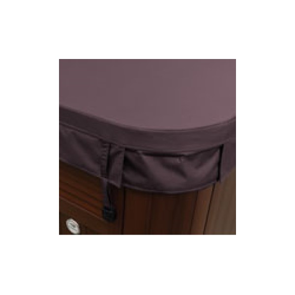 Lok á nuddpotta SUNSTRONG 206x218cm BRÚNT