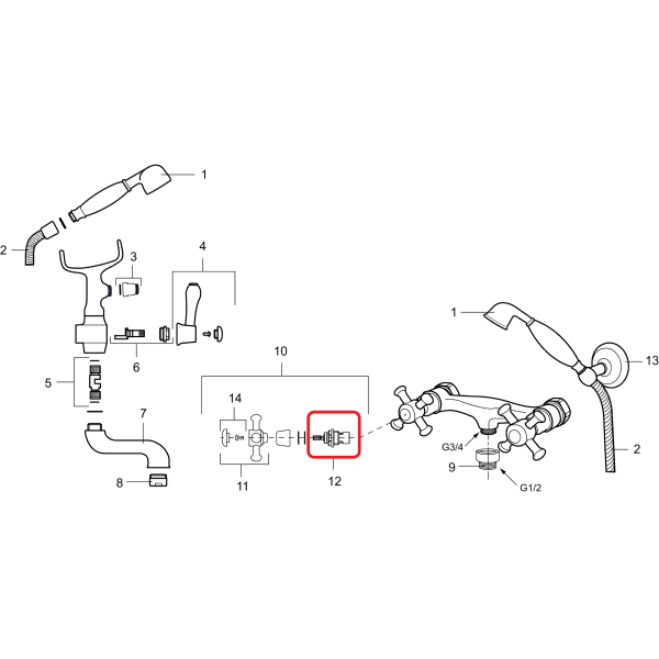MoraClassic spindlar