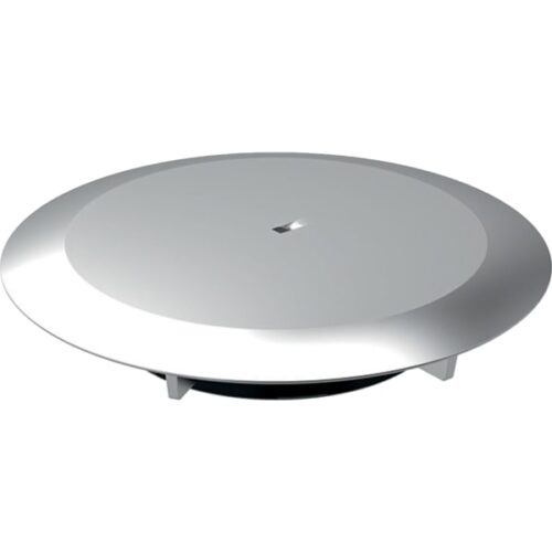 Toppur á sturtulás 90mm BURSTAÐ KRÓM