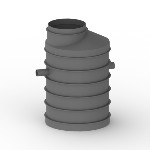 Brunnur 1000 m/vatnslás 200mm inn/út keila