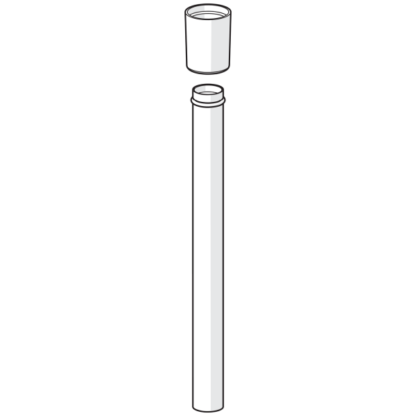 Oras rör í þvagskálabyssu Beint