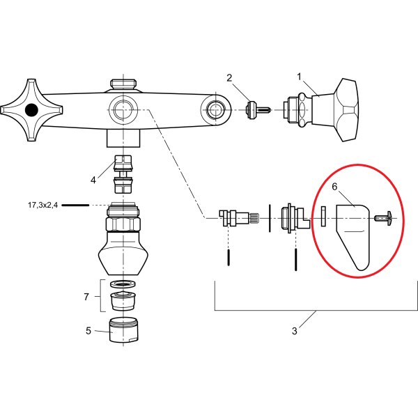 Handfang á skiptir 130284