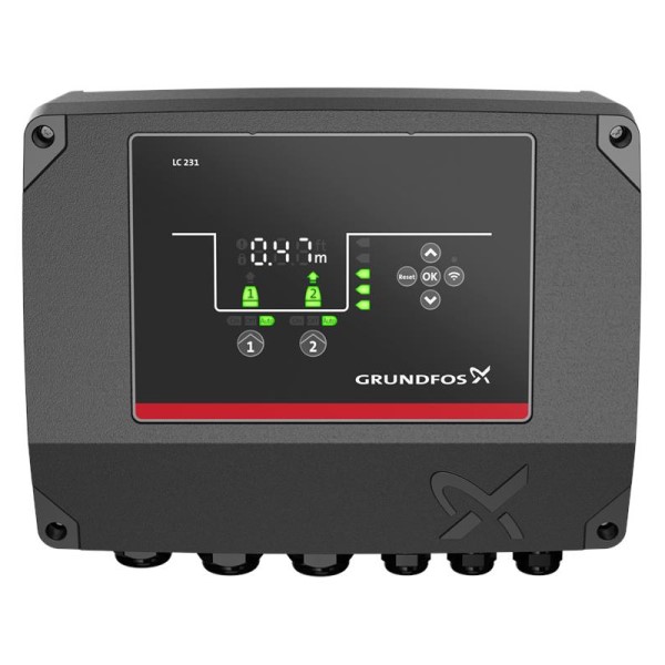 LC231 Stjórnstöð 2 x 1-9 DOL 1x230/3x460