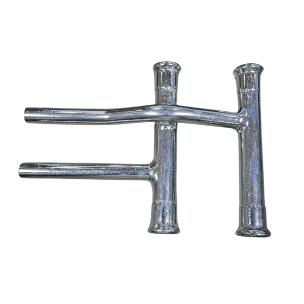 Tvöfalt yfirté f. ofna 15x12 galv Steelpres