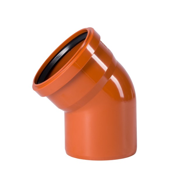 Beygja 160mm 45° PVC