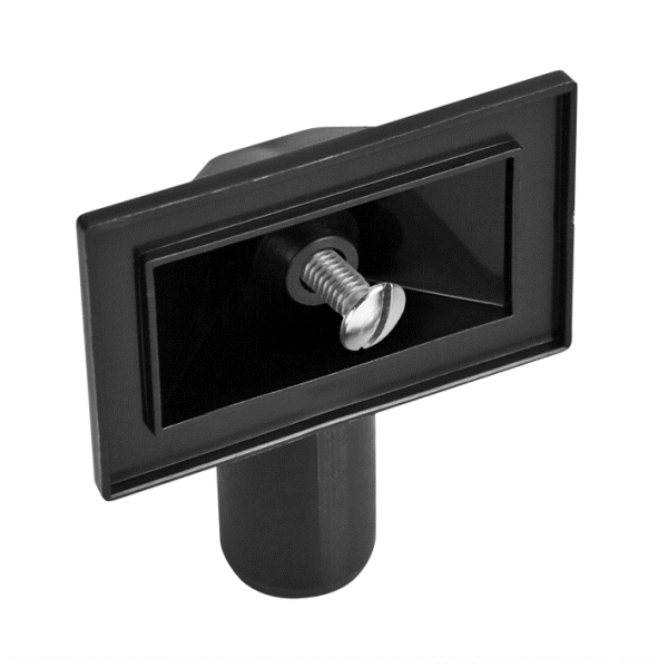 Yfirfall ferkantað m/skrúfu