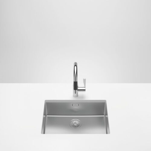 Dornbracht stálvaskur 550x400x175mm undirlímdur