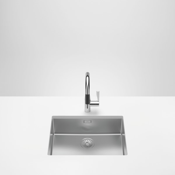 Dornbracht stálvaskur 550x400x175mm undirlímdur